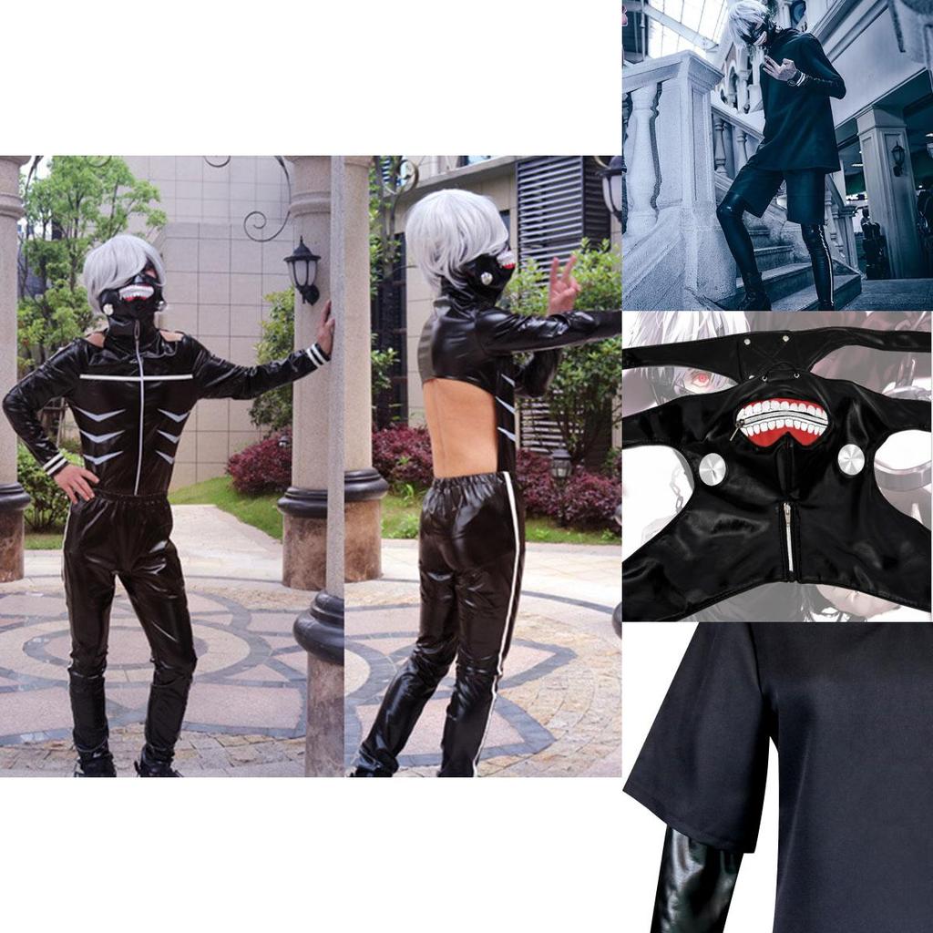 Bluza z kapturem Tokyo Ghoul Kaneki Ken Kostium Cosplay Z Wykwintnym Wykonaniem I Oddychającą Tkaniną Dla Najwyższego Komfortu