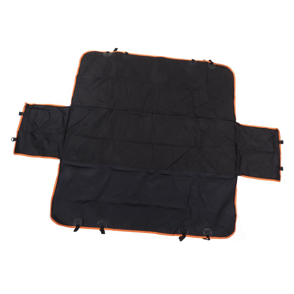 Backseat Pet Cover Waterproof Breathable Prevent Slip Oxford Cloth Dog Car Mat for Trucks SUVS