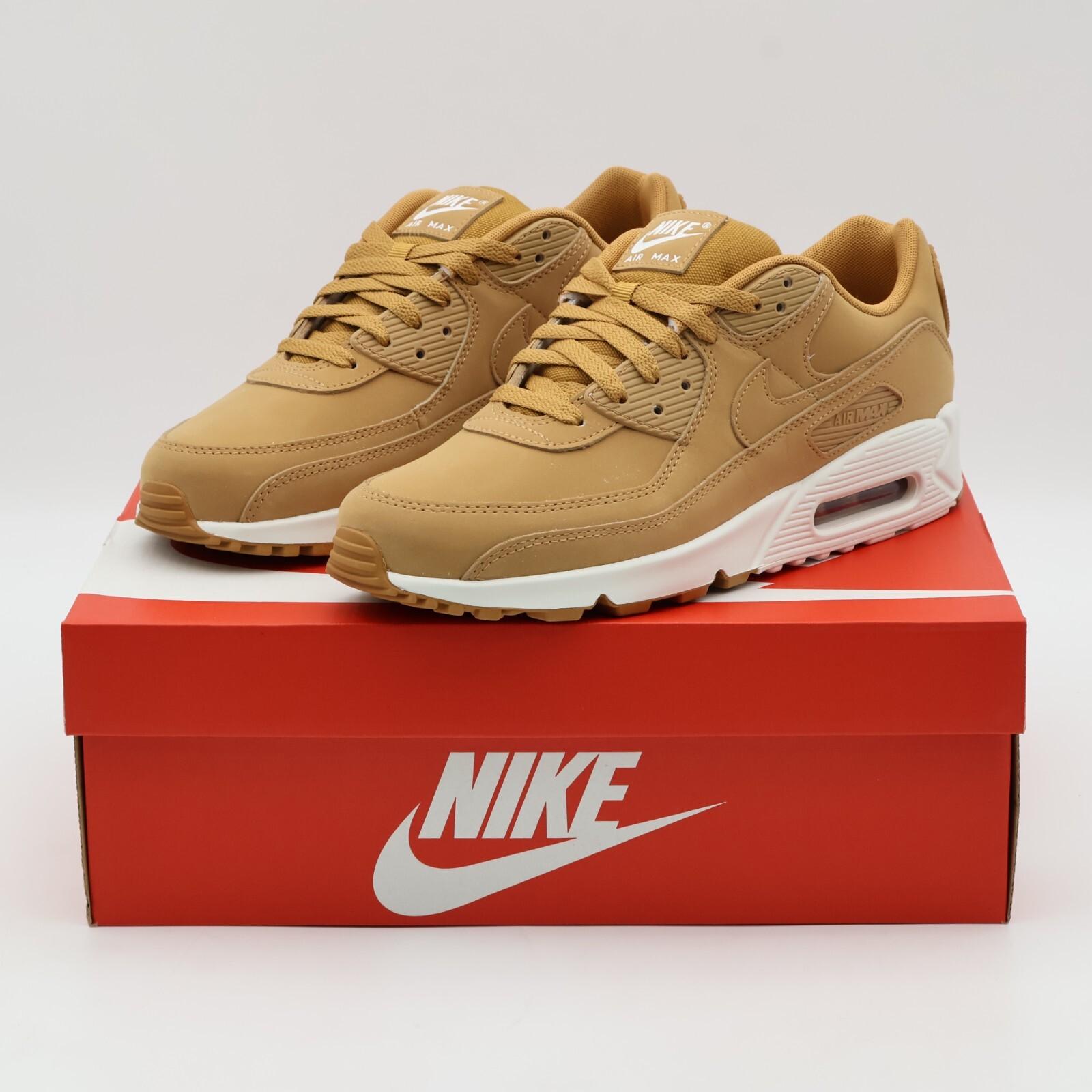 HJ3153-200 Nike Air Max 90 Premium Flax Sail (Мужской) 7.5