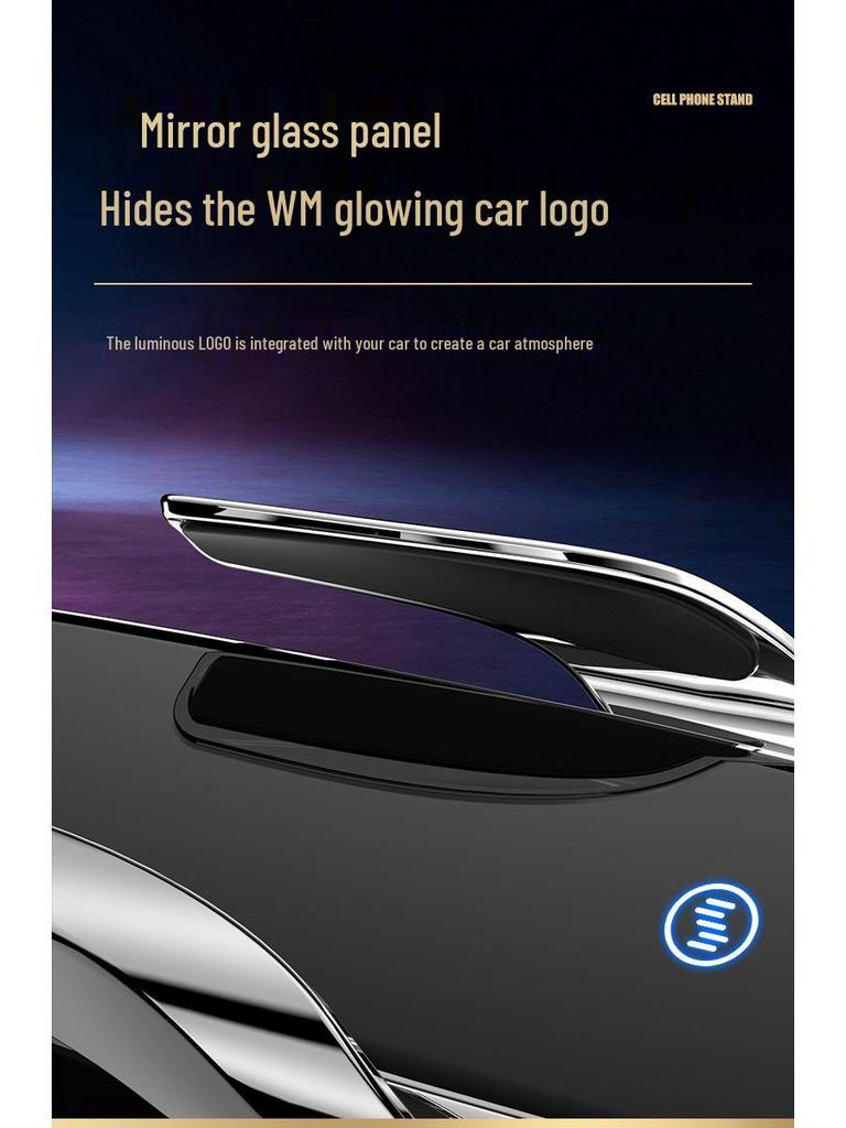 WM EX5-EX6 Smart Wireless Fast Charging Car Phone Holder and Stand