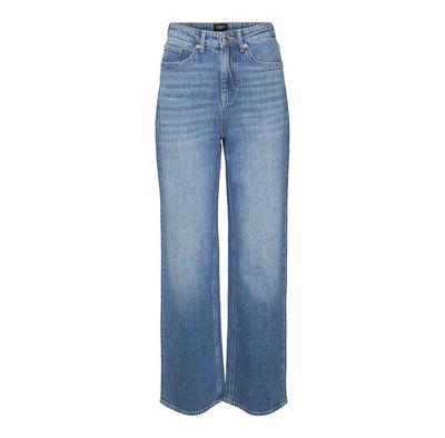 Vero Moda Tessa Wide Straight Fit Ra380 Ga High Waist Jeans
