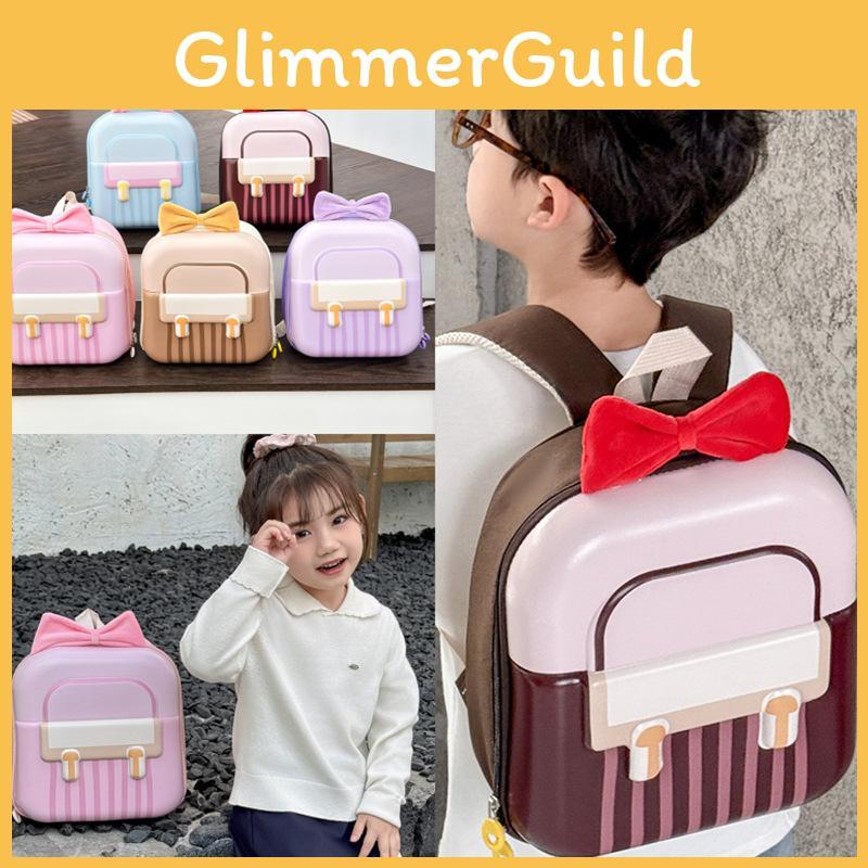 Bow Backpack Mini Schoolbag  Lightweight Kindergarten Student Bag Boy Gifts Girl