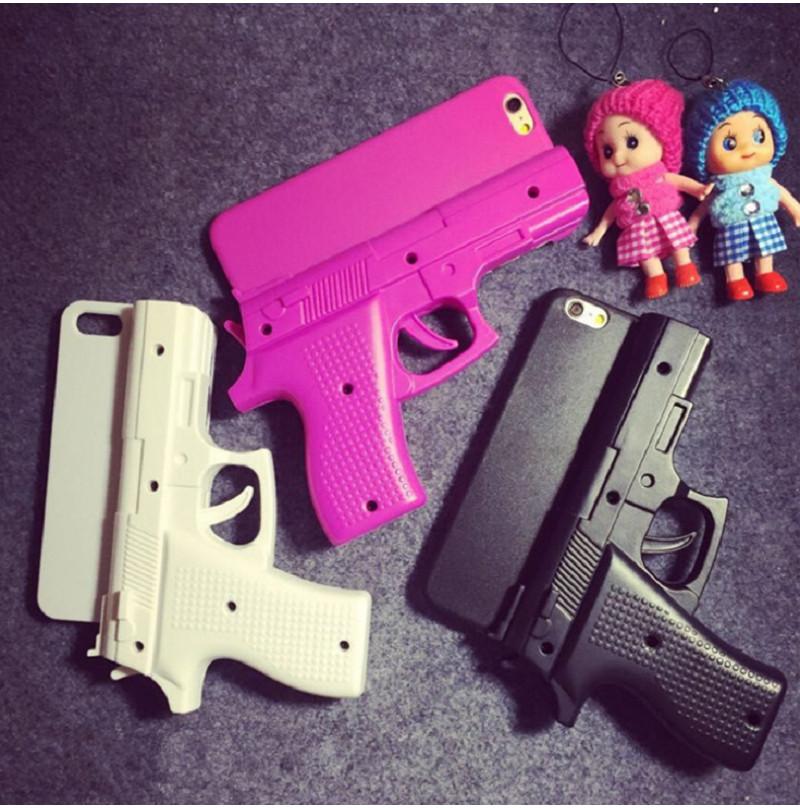 Neue spezielle einzigartige coole 3D-Pistolenform-Pistolenhülle für iPhone 7 Plus mit hochwertigen Materialien