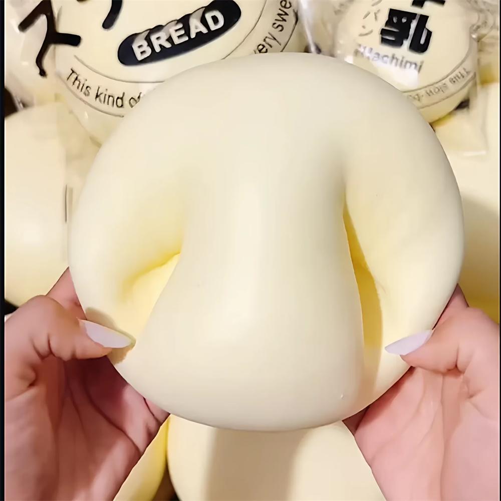 New Milk Cake Squeeze Taba Soft Toy, Cute Milky White Squeeze Toy, Finger Toy, Stress Relief Toy, Soft Girl Birthday Gift Toy