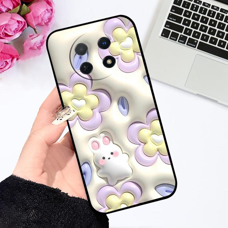 For Huawei Nova Y91 Case STG-LX1 Color Printing TPU Silicone Phone Cover For Huawei Enjoy 60X Shockproof Coque Fundas Cartoon