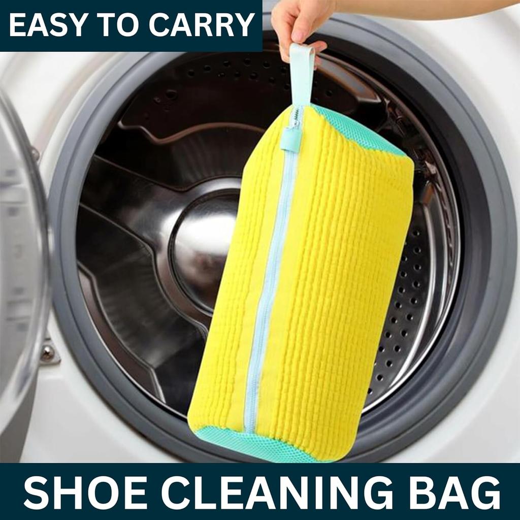 Shoe Washing Machine Bag Laundry For Washer And Dryer Reusable for All Shoe Types And Sizes