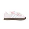 Adidas VL COURT 2.0 Slip Resistant Abrasion Resistant Low top Skateboard Shoes Unisex Pink HQ1802(Team462-)