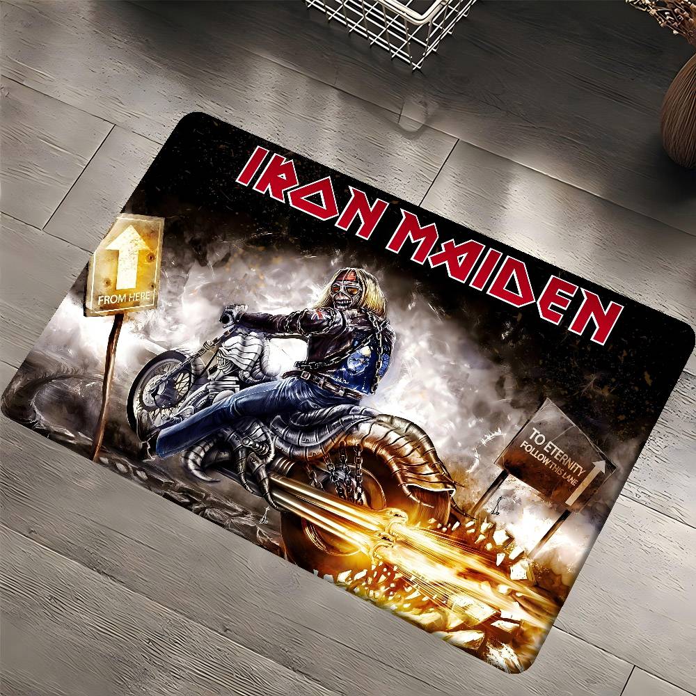 

I-iron Maiden Room Mats Anti-slip Absorb Water Long Strip Cushion Bedroon Mat Household Carpets 100x150cm