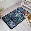 Cyber Dragon Compilation Pattern Rug Floor Mat for Living Room or Bedroom Soft and Comfortable Carpet a Gift for Birthday and Holiday.