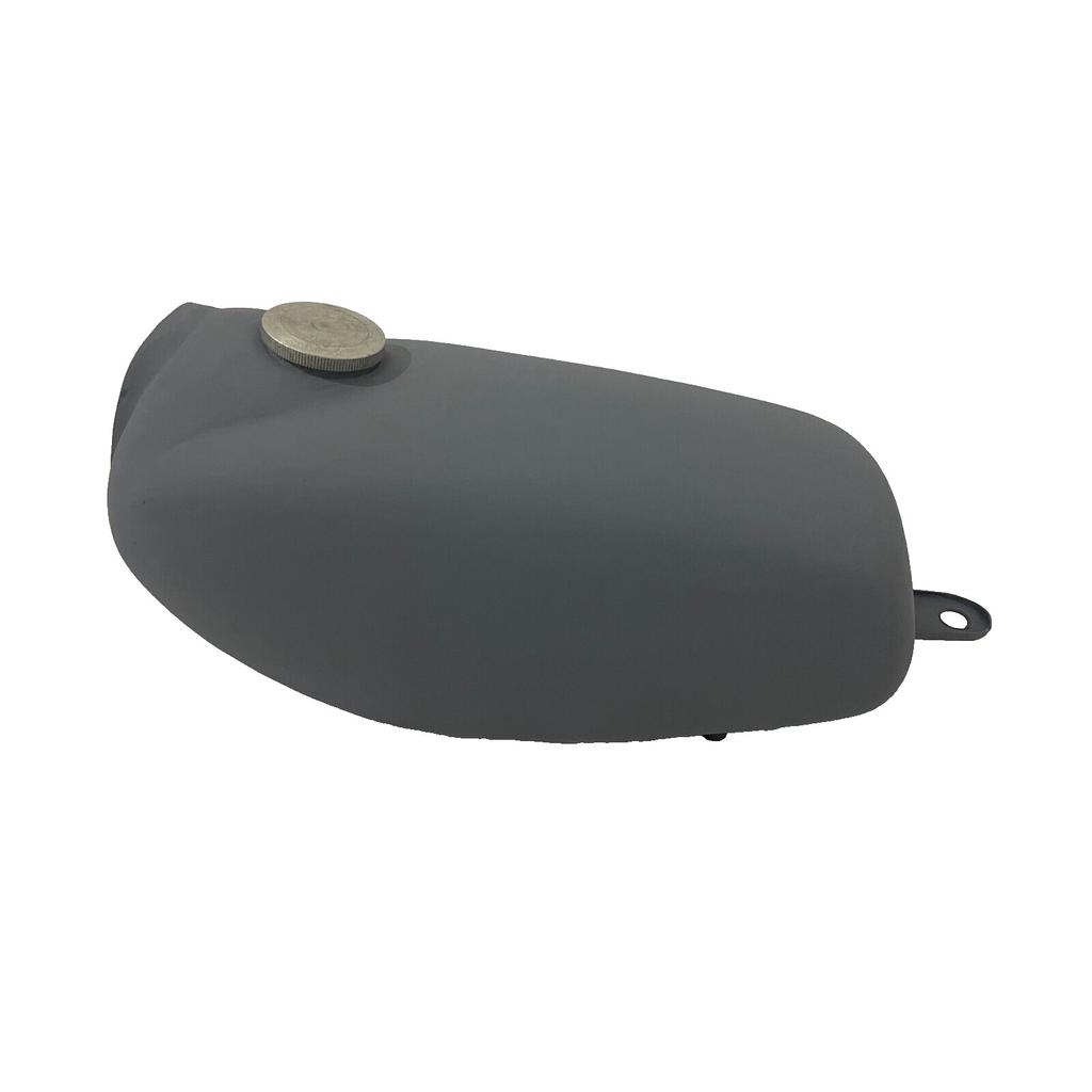 Yamaha YZ80 YZ80A YZ80 Raw Steel Petrol Tank +Cap Model 1974 to 1979 |Fit