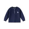 Boys Cotton Long Sleeve T Shirt Casual Spring Basic Top Soft Comfortable Fashion Clothing for Toddler and Kids