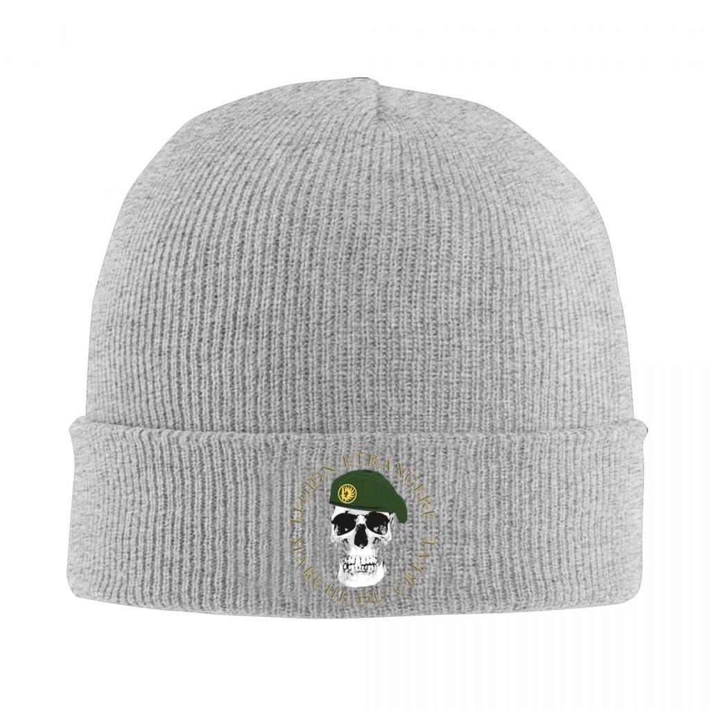 Legion Etrangere Foreign Warm Knitted Cap Hip Hop Bonnet Hat Autumn Winter Outdoor Beanies Hats for Unisex Adult