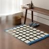 Vintage Plush Bath Mat Long Non Slip Absorbent Floor Rug Bedroom Bathroom