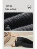 Thick Wool Knee Pads: Warm, Anti-Slip, Long Style for Winter Sports and Cold Protection