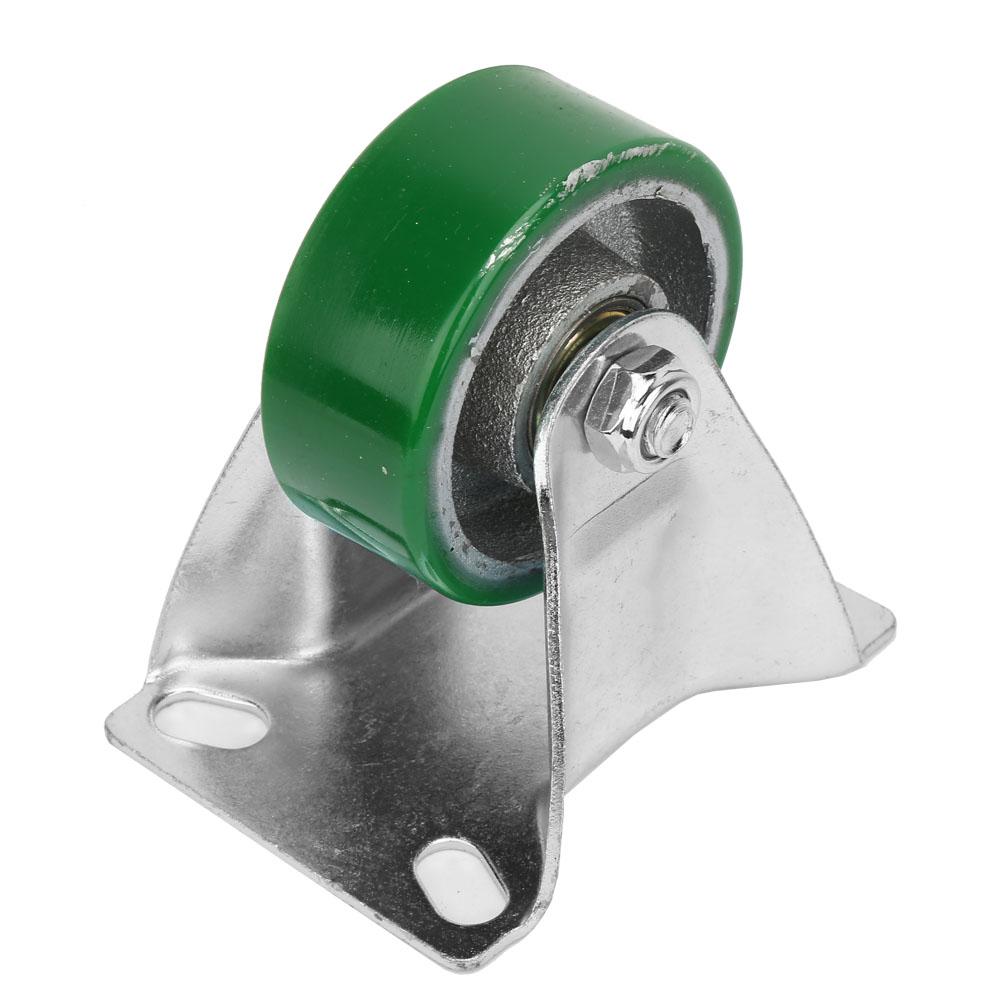 

4pcs 3 Inch Heavy Duty Top Plate Hooded Caster Wheel Rigid Thermoplastic PU Rubber Castor