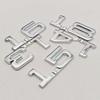 3D Metal Car Displacement 1.3 1.4 1.5 1.6 1.8 T Volume Logo Car Rear Trunk Emblem Badge Vehicle Sticker