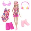 11.5'' Girl Doll Clothes Fashion Doll Dress Mini Skirt Sport Outfit Tops Pants Shoes Racket Cap High Heels Boots Toy Accessories Gift