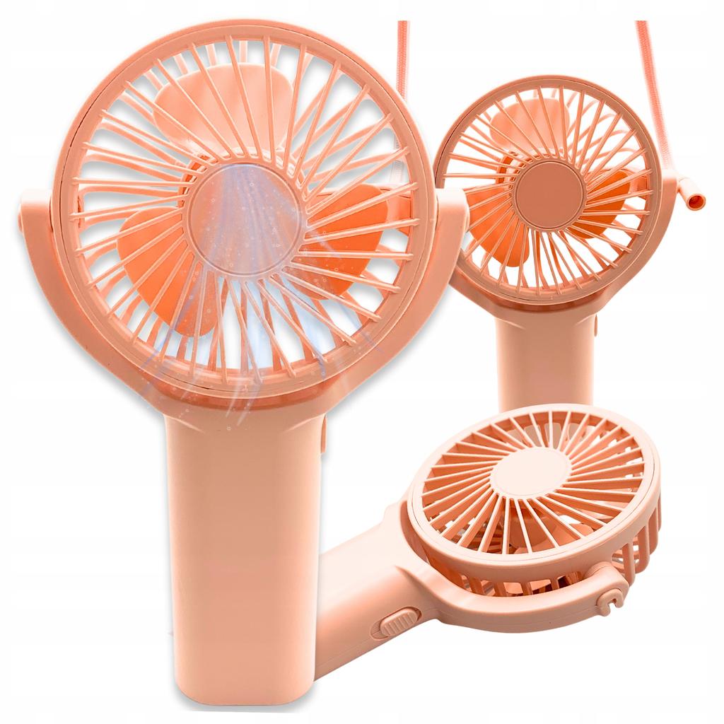 Small Hand Fan Compact Lightweight Battery Operated Fan