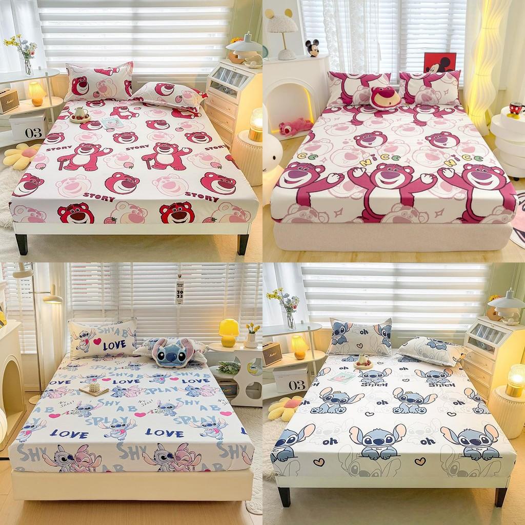 Toy Mouse Stitch Story Pattern Printing Bedspread Set Protective Cover