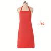 Long Anti-Fouling Chef Apron for Kitchen and Cafe Use