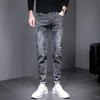 Jeans Men's Spring Straight Stretch Slim Fit Pants