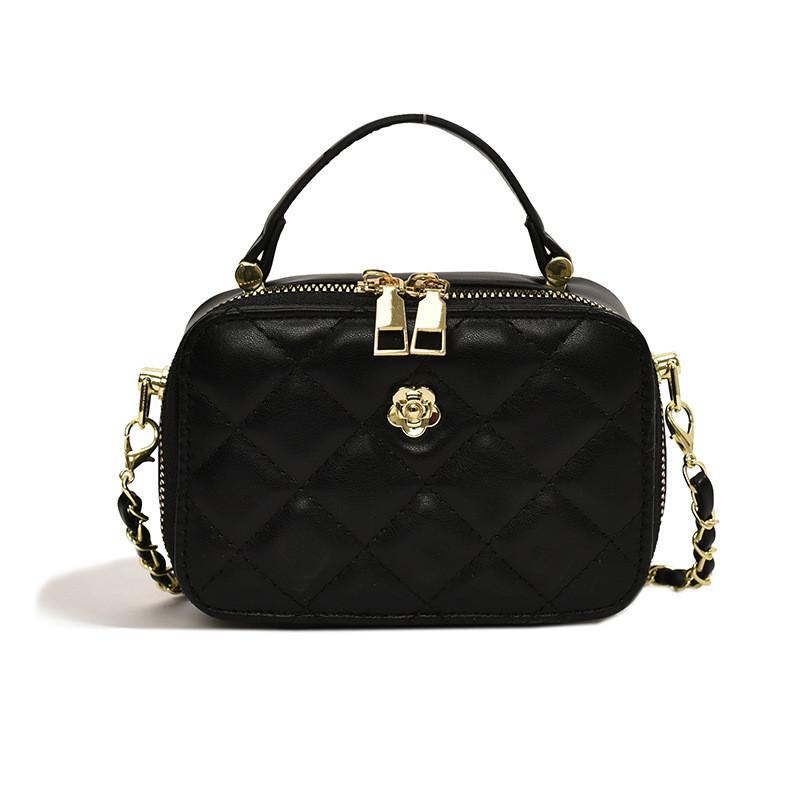 Kids Girls Cute Chain Shoulder Bag With Breathable Material For School And Outings