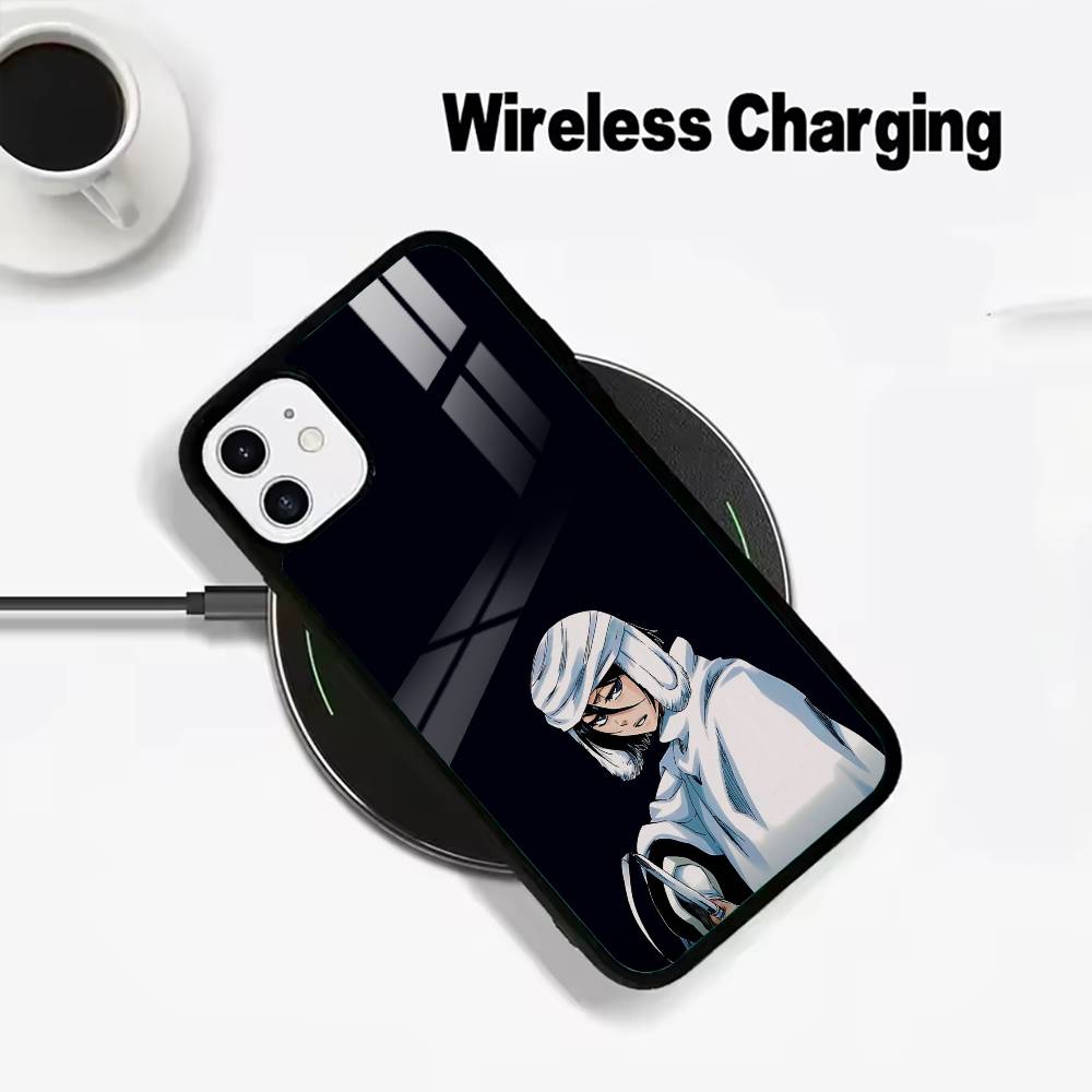 

B-Bleach- anime- Rukia- Kuchiki For IPhone17 16 15 14 13 12 11 Plus Pro Max Plus Wireless Charger Phone Case iPhone16ProMax