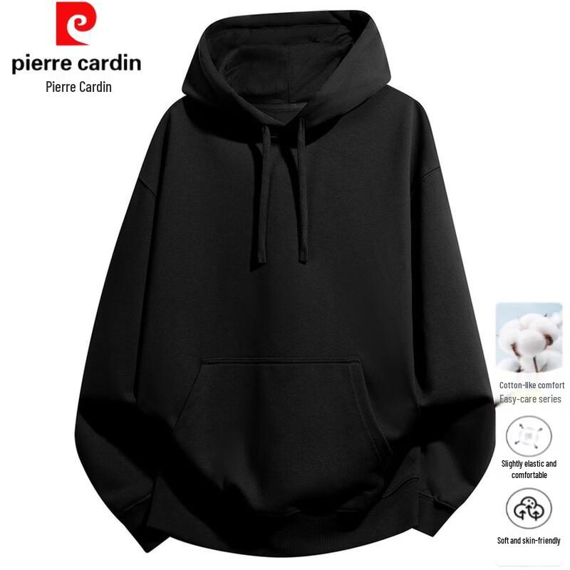 Pierre Cardin Men s Hooded Pullover Sweatshirt M