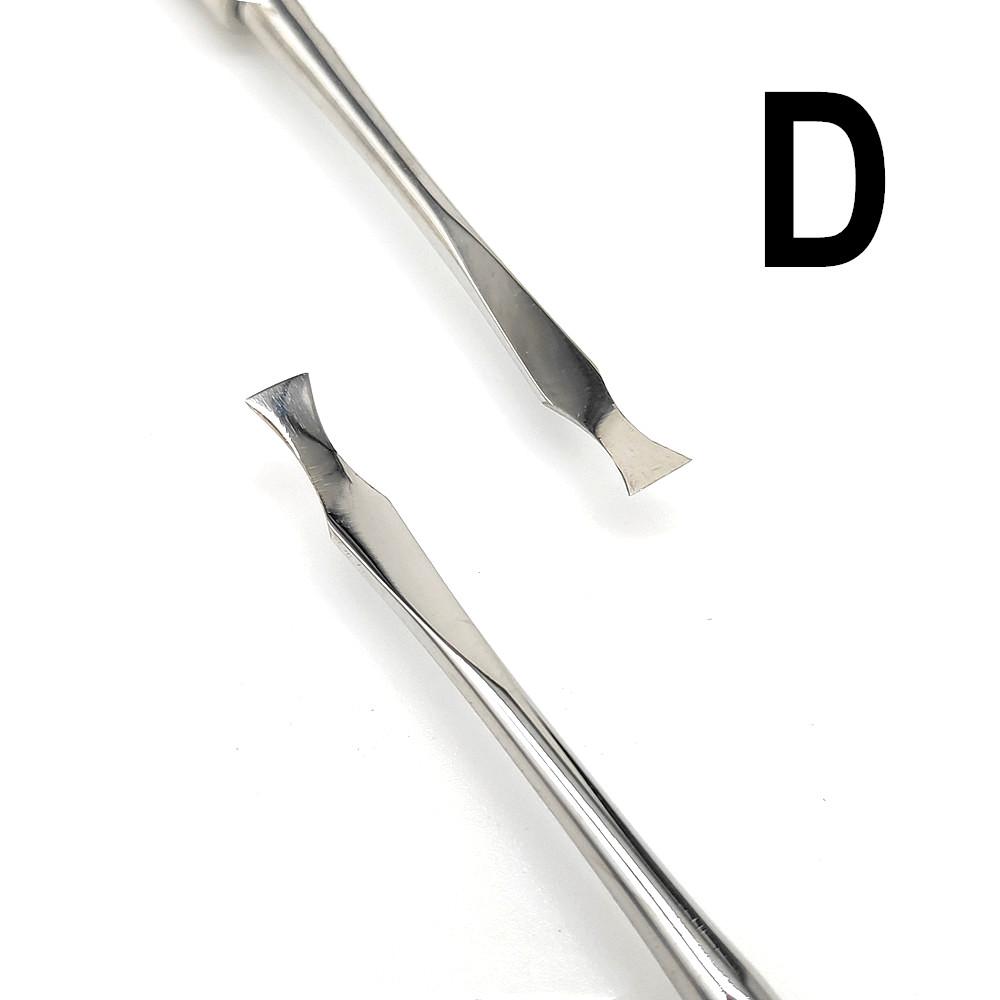 Dental ben skrape Dental Ochsenbein meisel Doble ender Tannben kniv Splitt graft Oral kirurgisk verktøy Rustfritt stål Tannlegeverktøy