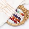Creative Colorful Raw Crystal Pendant Necklace, Ins Trendy Clavicle Choker