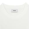 MLB Basic Mega T Shirts Unisex Ivory Crew Neck Moderate Straight Fit 3ATSB0654-43IVS
