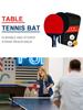Ping Pong Racket 2 Rackets & 3 Balls Table Tennis Paddles Professional 2 Player Ping Pong Set with Bag for Advanced Training