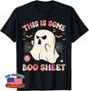 Groovy Halloween Boo Ghost Costume This Is Some Boo Sheet Unisex T-Shirt