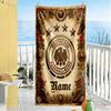 Fc Bayern Munich Champions Personalized Name Beach Towel Super Soft Microfiber Quickdry Fabric Suitable for Swimming Gym Camping Yoga Vacation