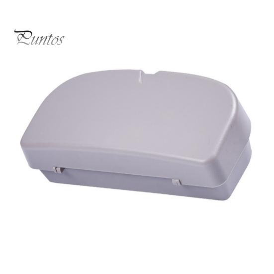 

Тримач коробки для автомобільних окулярів Стиль затискача Автомобільний сонцезахисний козирок Надійно зберігайте сонцезахисні окуляри Картки Ключі Інтер’єр автомобіля Автомобільний контейнер для окулярів сірий