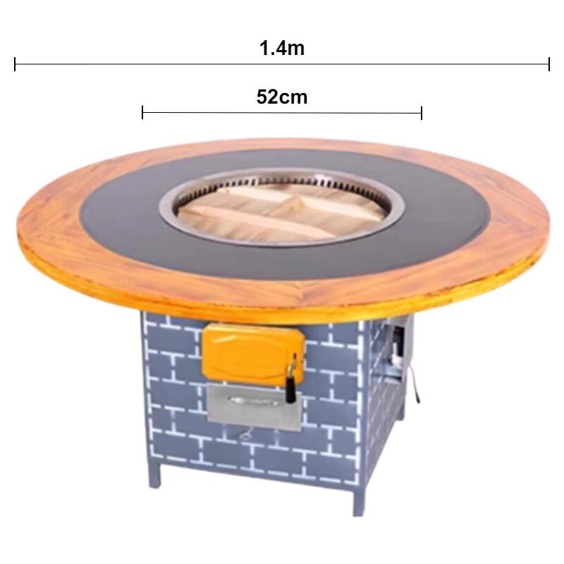 Beifu Commercial Wood-fired & Gas Dual-Fuel Stove