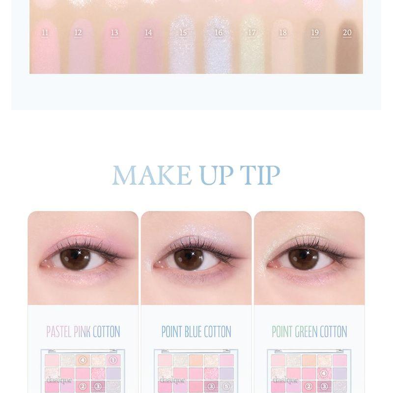 DASIQUE Mood Shadow Palette Cotton Powder Collection