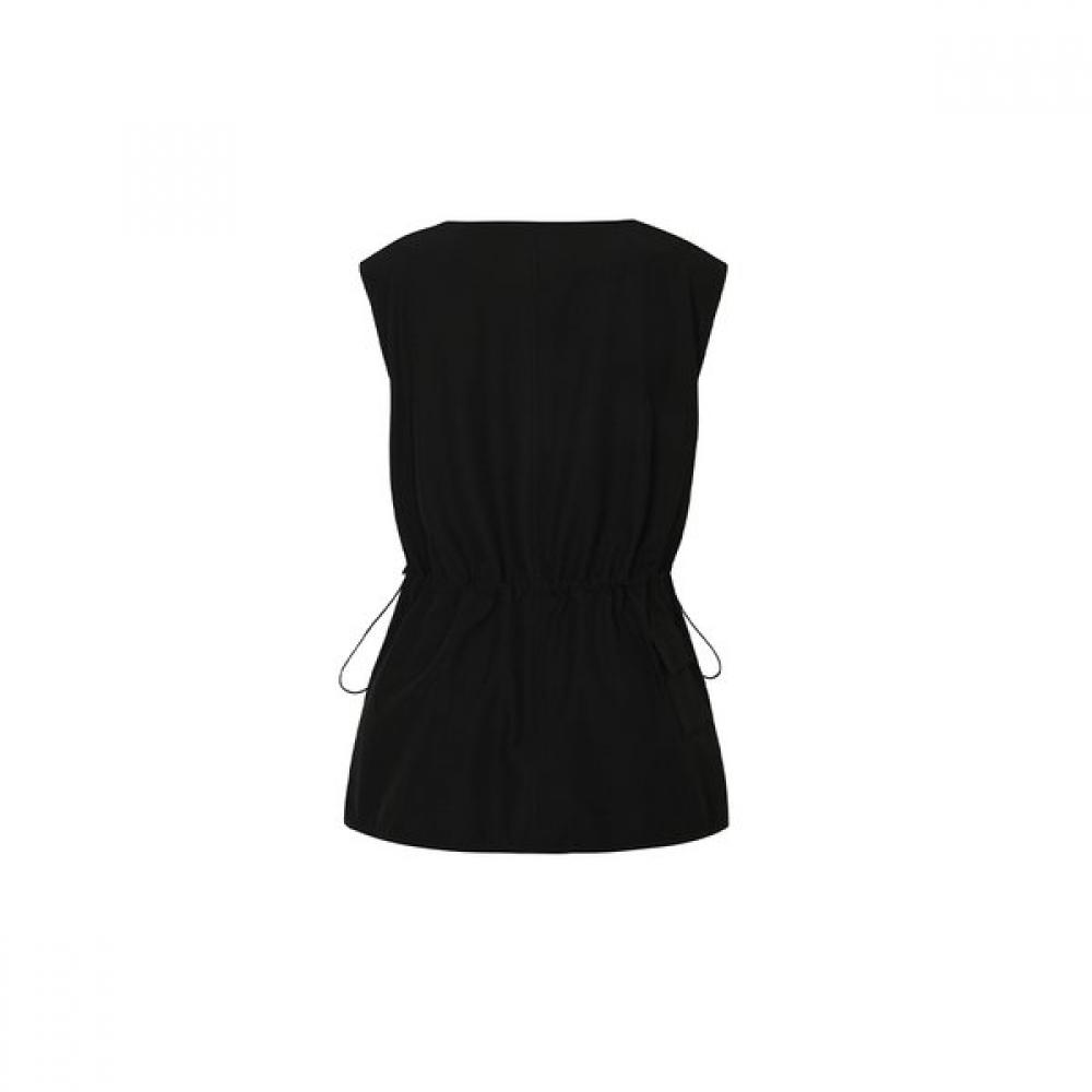 Playboo V Neck Vest Summer Black