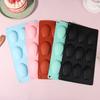 Moule à Gâteau Madeleine en Silicone 9 Cavités Coquille Biscuit Gâteau Savon Fait Main Plateau Moule en Silicone Anti-adhésif