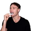OPRO Mouthguard Sports Mouthpiece Made in the UK [Self-Fit/Bronze Level] [Official Store] (Adult, Black)