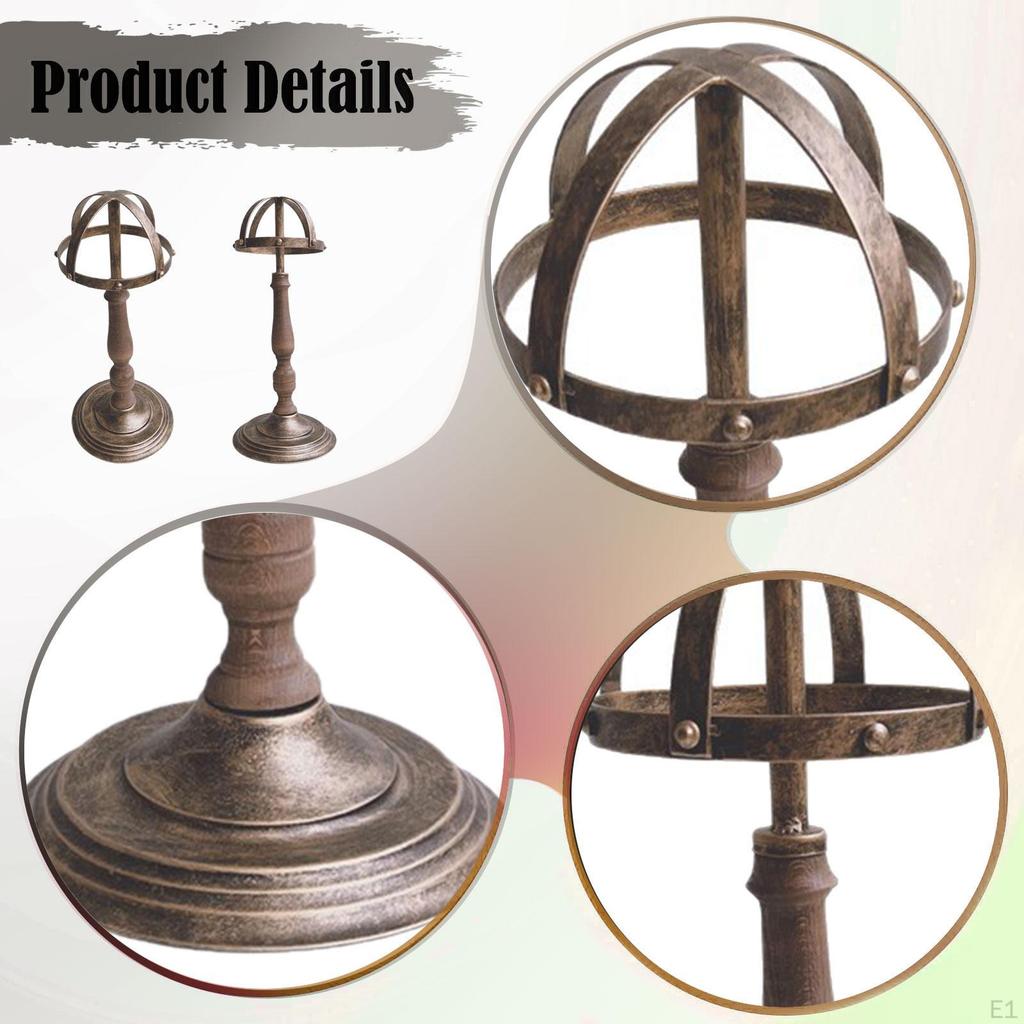 Hat Stand Holder Display Stable Reusable Tabletop Rack for Home Shop Living Room