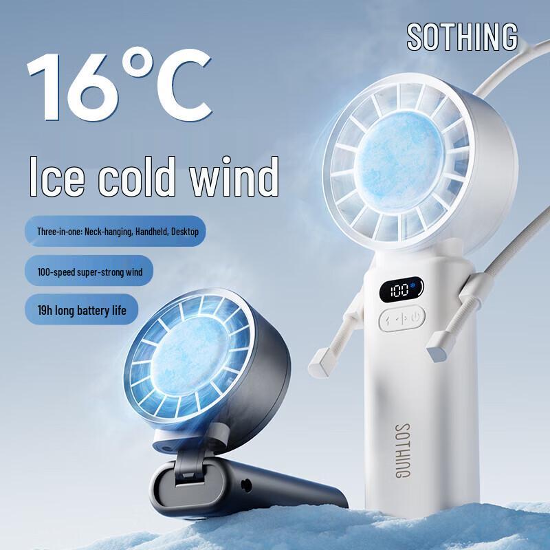 SOTHING Handheld Portable Folding Mini Fan