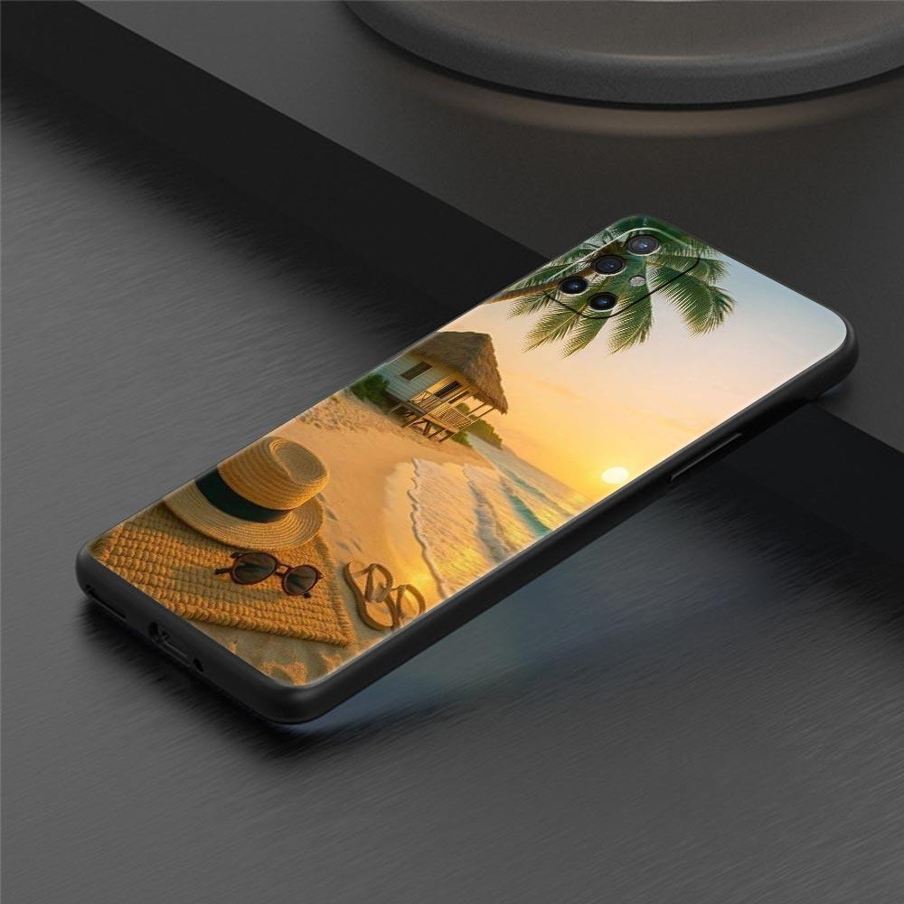Summer Beach Phone Case For Oneplus 13R 13 12R 11 10T 10R Nord N100 N200 N10 10 9 9R 9RT CE 3 2 Z Pro 5G Soft TPU Cover Fundas
