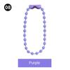 50/100PCS DIY Key Chain 10cm Label Hand Tag Connector Colorful Ball Bead Chains  Key