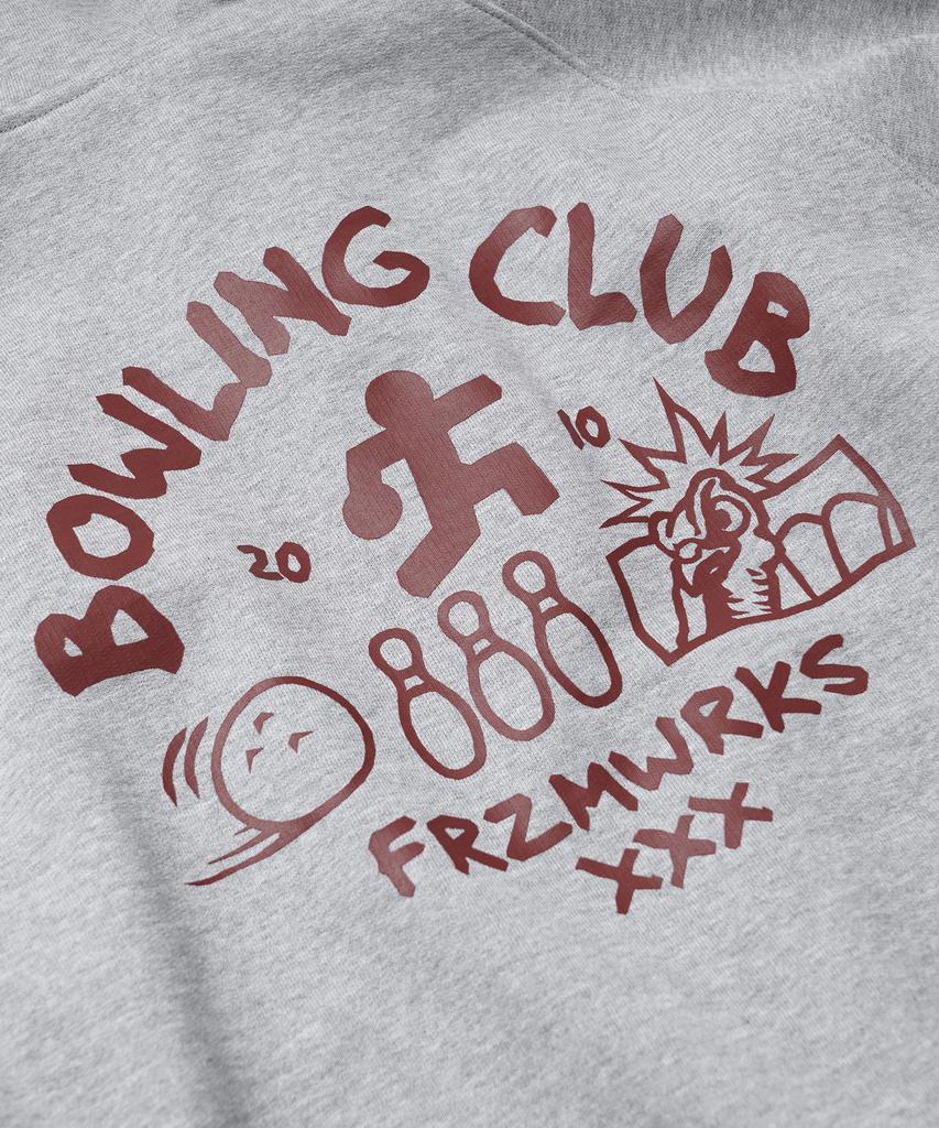 Xxx Bowling Club Hoody _ Gray