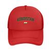 Kurdistan Flag Kurdish Casquette  Women Unisex Outdoor Hats  Adjustable Snapback Hat Casual Baseball Caps