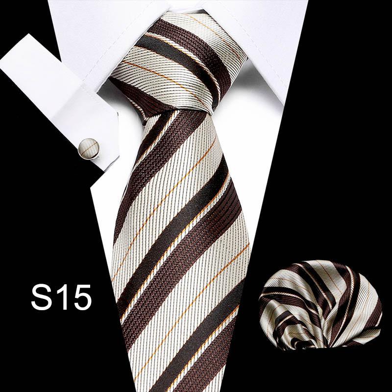 Men's Business Professionals Striped Tie Wedding Suit Accessories Polyester Tie Men