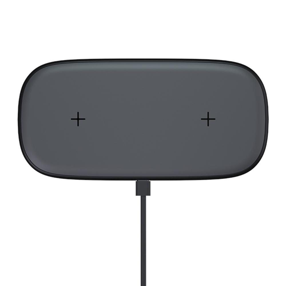 Încărcător Wireless YN-102 Pad de Încărcare Dual pentru iPhone AirPods Samsung