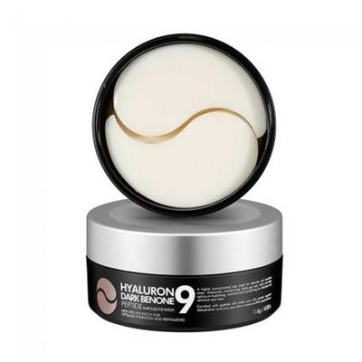 HYALURON DARK BENONE PEPTIDE 9 AMPOULE EYE PATCH, Anti-Età, Cosmetici Coreani, Kbeauty, campione