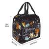 Rilakkuma Korilakkuma Insulated Lunch Bag for Kids School Cooler Thermal Food Box Tote Leakproof Lunch Boxes Container